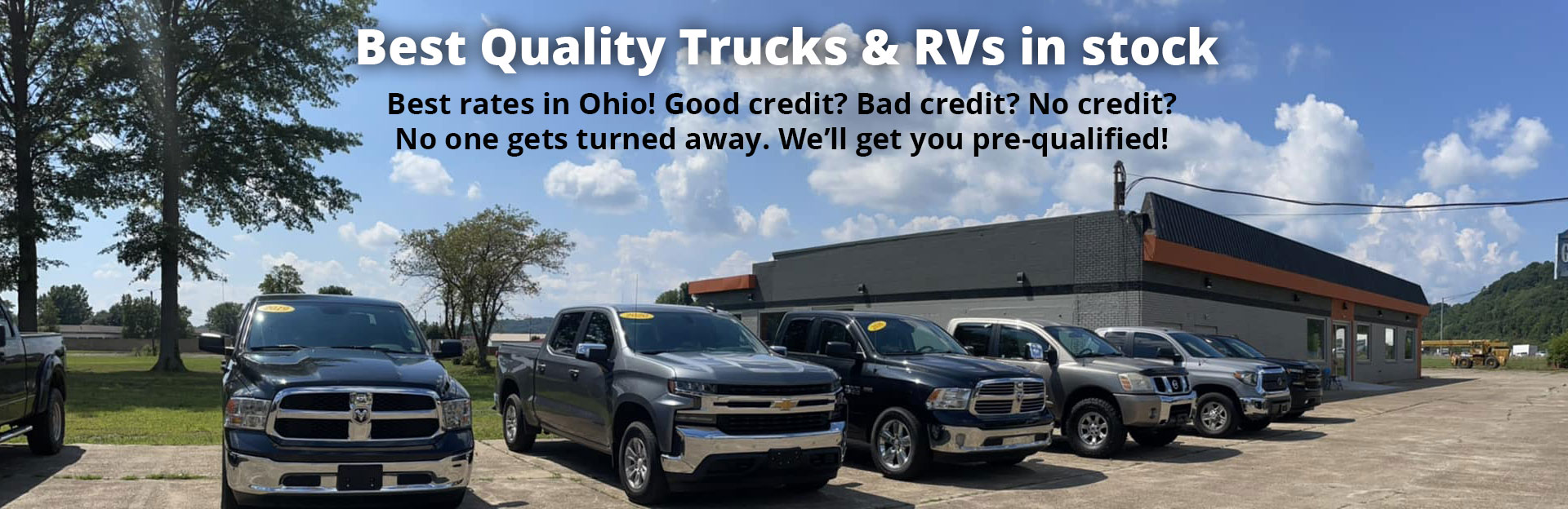 best quality trucks & rvs in stock